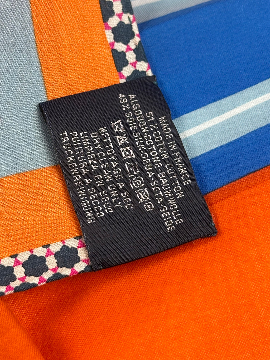 Dennis Osadebe silk scarf